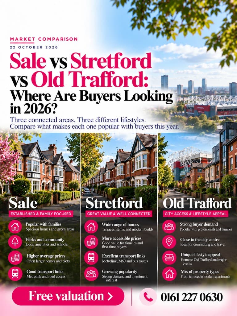 Sale vs Stretford vs Old Trafford: Where Are Buyers Looking in 2026?